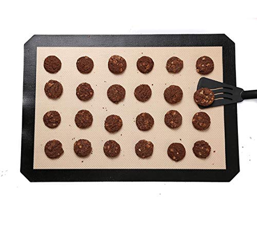 Juego de 3 piezas Alfombrilla de Silicona para Hornear - Herramientas Antiadherentes para Pasteles Masa de Gran Tamaño para Pastel Pasta Galletas Cocina Utensilios de Cocina