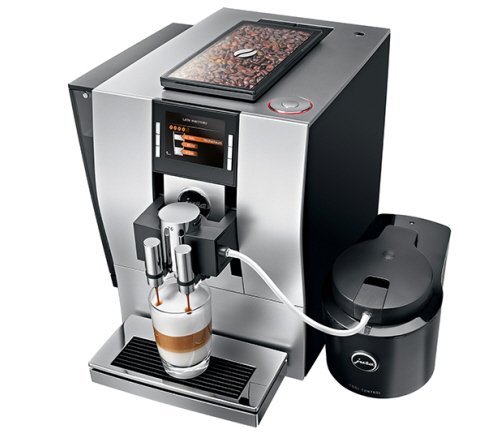 JURA Z6 Aluminium Independiente Totalmente automática - Cafetera (Independiente, Cafetera combinada, 2,4 L, Granos de café, De café molido, Molinillo integrado, Almendra, Negro)