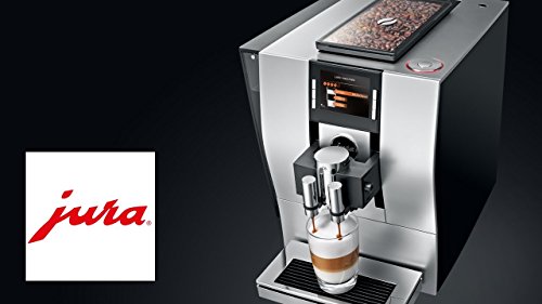 JURA Z6 Aluminium Independiente Totalmente automática - Cafetera (Independiente, Cafetera combinada, 2,4 L, Granos de café, De café molido, Molinillo integrado, Almendra, Negro)