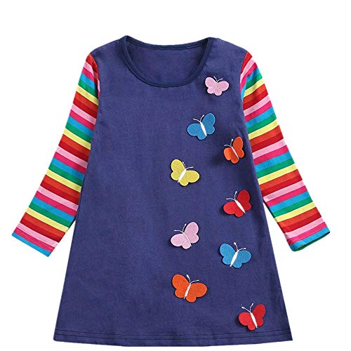 JUTOO 2019 Niños pequeños Bebés bebés Sólido con Pliegues Fruncidos Princesa Vestidos Ropa