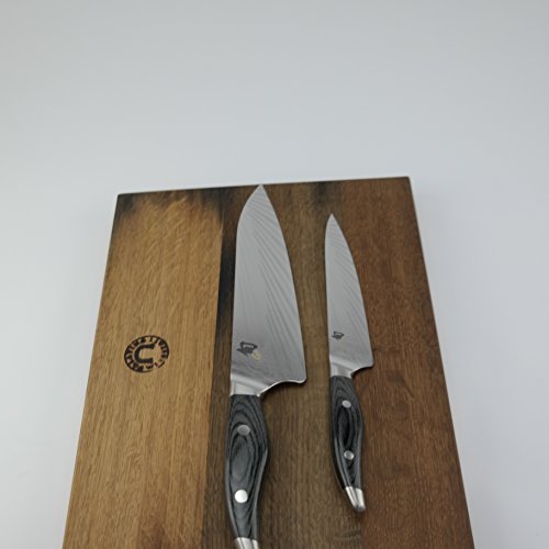 Kai Shun Nagare NDC-0701+ - Cuchillo de cocina (35 x 25 cm, madera de roble maciza)