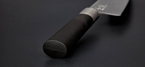 KAI Wasabi Black 6723C - Cuchillo de cocina (hoja de 23,5 cm)