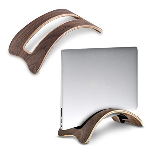 kalibri Soporte Universal MacBook y Notebook - Base de sobremesa MacBook/Pro Retina iPad y Tablet - Madera Nogal