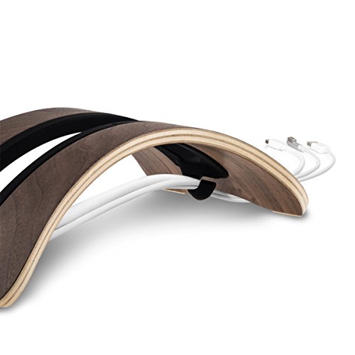 kalibri Soporte Universal MacBook y Notebook - Base de sobremesa MacBook/Pro Retina iPad y Tablet - Madera Nogal