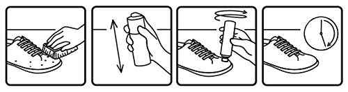 Kaps Blanqueador para Zapatillas de Deporte y Calzado Informal, Cuero y Textil, Super White, 75 ml