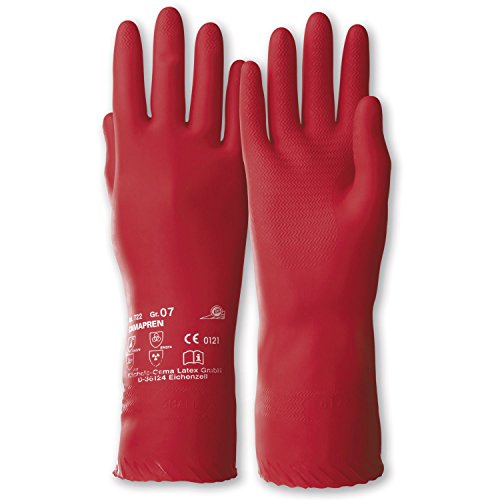 Kcl 722 - Guantes resistentes a químicos categoría camapren iii, tamaño 8,