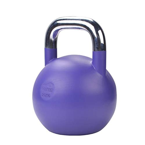 Kettlebells AGYH Tinte De Color De Acero Pesas Rusas, Pesas Competencia Profesional, Entrenamiento De La Fuerza De Maquinaria En Gimnasio En Casa, 4kg / 6kg / 8 Kg / 12 Kg / 16kg / 20kg