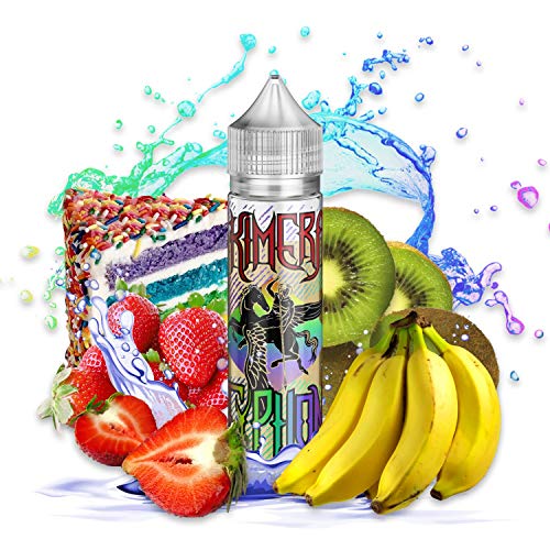 Kimera Typhon 50ml 70VG/30PG Liquido Vaper sin nicotina sabor tarta de | Fresa | Kiwi | Plátano -> e-liquido postre