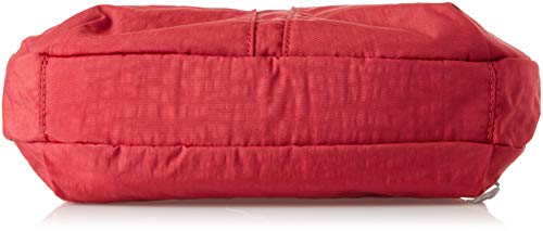 Kipling - Izellah, Bolsos bandolera Mujer, Rojo (Radiant Red C), 12x33x23 cm (B x H T)