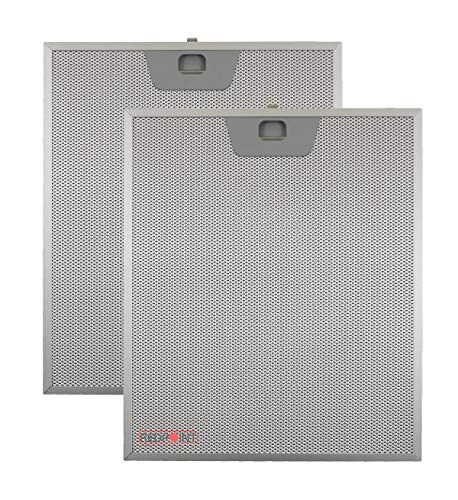 Kit de 2 unidades. Filtros de aluminio para campanas Faber 253 x 300 x 8 mm.