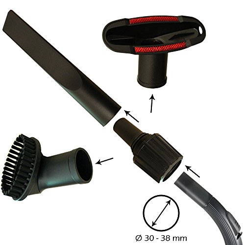 Kit DE Accesorios para ASPIRADORA AEG-Electrolux Exquisit 1201, Miele CH - S712, Fakir (Nilco) 2104805, Profilo VS 1 PT 3