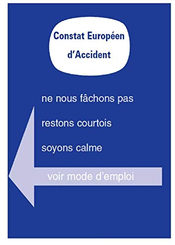 Kit de Coche: Lote de 2 Discos de Aparcamiento de Calidad (plástico) y 2 Registros amistosos de Accidentes para Coche y Moto, Lote de 2, Ideal en Caso de Error.