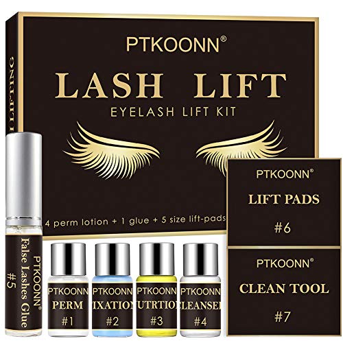 Kit de pestañas, Kit de Permanente de Pestañas, Maquillaje De Pestañas, Eye Lash Lift Herramientas de Maquillaje Curling de Pestañas, Lash Lift Long Lasting, Duradero y Natural