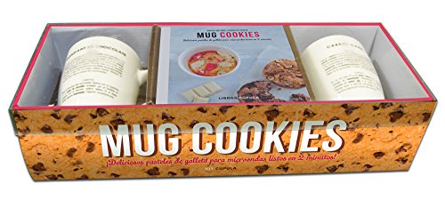 Kit Mug cookies: Deliciosos pasteles de galleta para microondas listos en 2 minutos (Kits Cúpula)