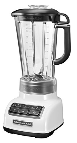 KitchenAid 5KSB1585BWH Batidora de vaso 1.75L 550W Blanco - Licuadora (1,75 L, Tocar, 2000 RPM, 11500 RPM, Batidora de vaso, Blanco)