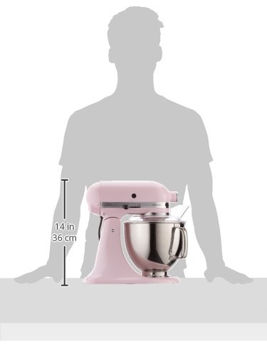 KitchenAid Artisan, Rosa, 220 - Batidora