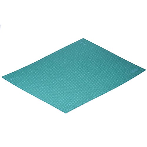 KKmoon Base de Corte Múltiples Fines Autocuración Constructores Doble Cara Papel 5 Capas Pvc Durable A2 Verde，Gks 18 "X 24" 60Cm × 45Cm