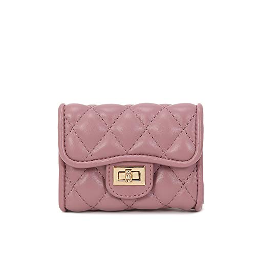 KTSWP Cartera Mujer con Monedero PequeñA Monedero Cremallera Mujer Idea De Regalo para NiñAs Y Mujeres Elegante Y Funcional Monederos para Mujeres JóVenes DiseñOs,Lotus