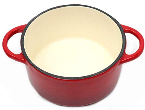 Küchenprofi Mini-Cocotte-Kp401001410 ollas, Hierro Fundido, Rojo, 10 cm