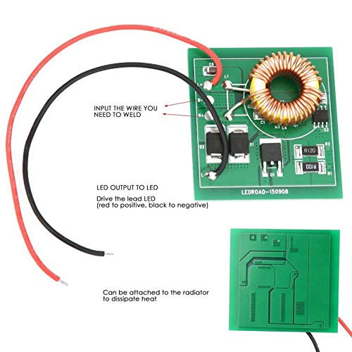 L-Yune,bolt Modo Individual 1pc XHP70 Linterna LED del Controlador Junta Gran Potencia del 12~24 VCC Entrada Salida DC6V 4~4.5a for 6V-30W XHP70