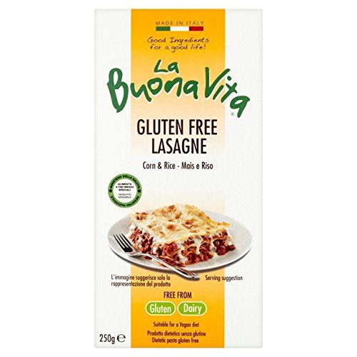 La Buona Vita Sin Gluten Láminas De Lasaña 250g