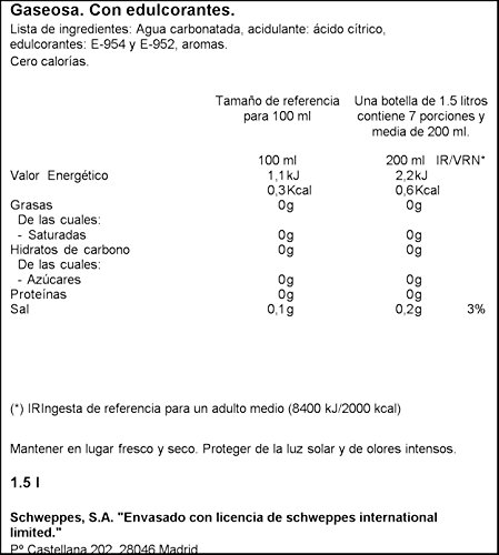 La Casera - Gaseosa - Botella 1,5 L - , Pack de 6