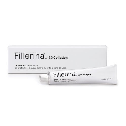 Labo fillerina 3d Collagen Crema noche 3 pesos moleculares Cara Grado 5 Plus ML