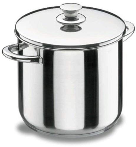 Lacor - 40133 - Olla Super Alta con Tapa Vitrocor 32cm Inox