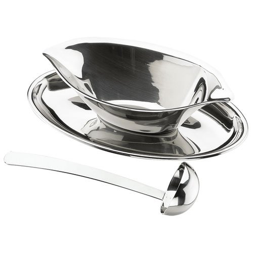 Lacor - 62424 - Servidor Salsa Luxe Con Cuchara Inox.