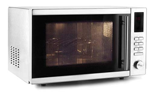 LACOR 69324-Horno microondas con Plato Giratorio + Grill, 25 L, 900 W