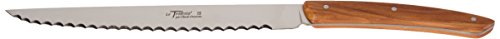 LAGUIOLE Claude Dozorme 2.90.020.89 - Cuchillo de Pan, Color Acero/Madera