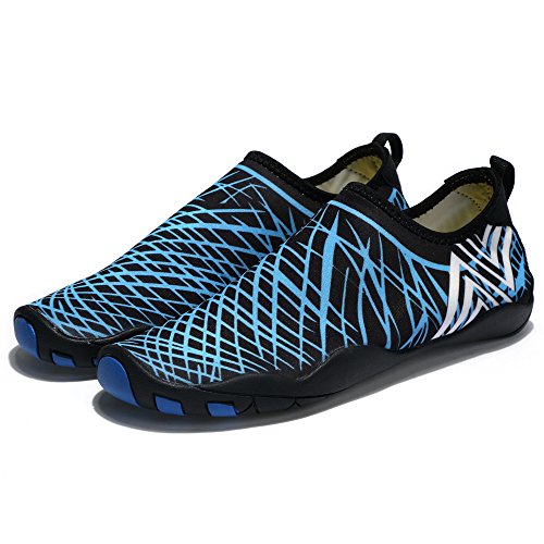 Laiwodun Unisex Zapatos de Agua de Nataci¨®n Calzado de Agua Calzado de Surf Calzado de Playa.