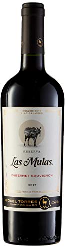 Las Mulas Cabernet Sauvignon, Vino Tinto - 6 botellas de 75 cl, Total: 4500 ml