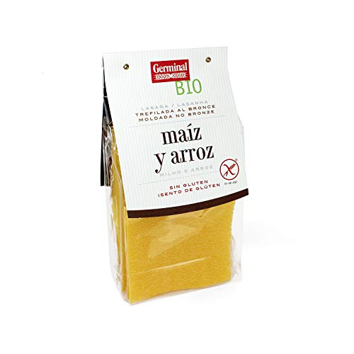 Lasaña bio de maíz y arroz sin gluten - Germinal - 250g