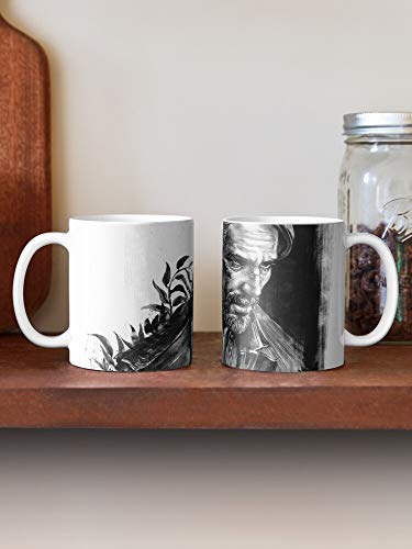 Last Part Character Joel Fanart of Us Game 2 The Taza de café con Leche 11 oz