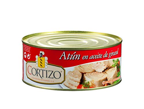 Lata de atun Cortizo grande RO-1000 1kg.