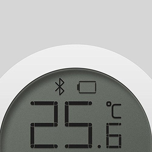 LayOPO Termómetro de Interior Higrómetro Digital, para Xiaomi Mijia Sensor de Humedad de Temperatura Bluetooth con Pantalla LCD Remota Ver en Mi Home