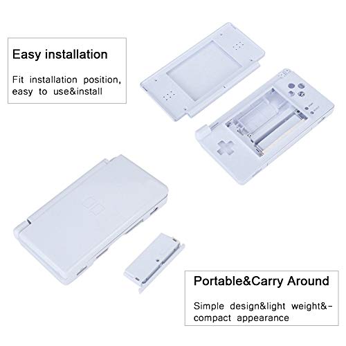 Lazmin NDSL - Carcasa de Repuesto para Nintendo DS, Full Repair Parts Lite NDSL