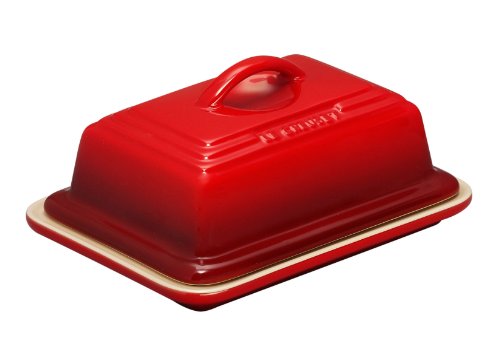 LE CREUSET 9101580006 - Recipiente para Mantequilla, Color Rojo