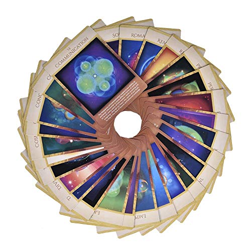 leader 44pcs Las Tarjetas de Tarot geometría Sagrada Activaciones inglés Oracle Juegos de Mesa para la Familia del Regalo del Partido Naipes Entretenimiento