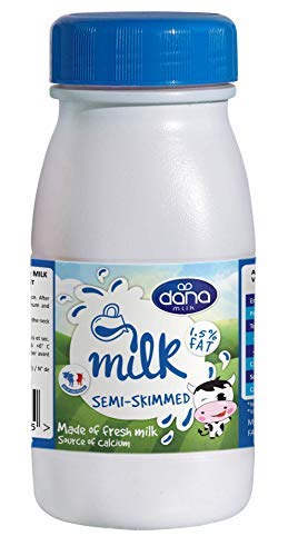 Leche semidesnatada UHT Dana de larga duración 250 ml x 12 (1,5% materia grasa)