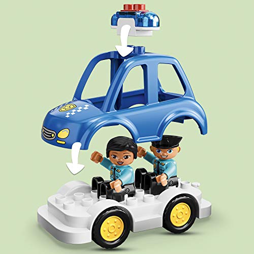 LEGO Duplo Town - Comisaría de policía, Juguete Creativo de construcción y Aventuras (10902)