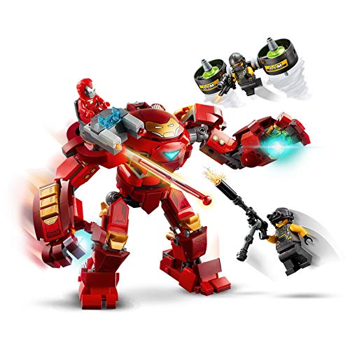 LEGO Marvel Avengers CLAS Vengadores Hulkbuster de Iron Man vs. Agente de A.I.M, Figura de Acción, Multicolor (76164)