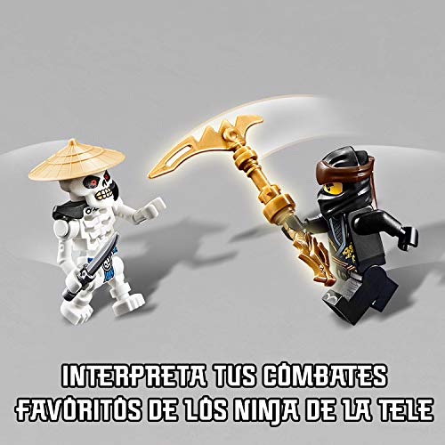 LEGO Ninjago - Monasterio del Spinjitzu, juguete creativo e imaginativo de construcción con templo para aventuras ninja (70670)