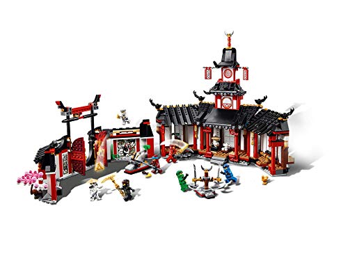 LEGO Ninjago - Monasterio del Spinjitzu, juguete creativo e imaginativo de construcción con templo para aventuras ninja (70670)