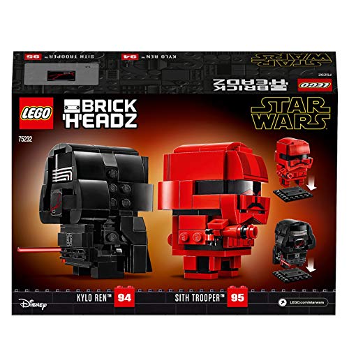 Lego Star Wars - Kylo Ren y Soldado Sith, Juguete de Construcción Coleccionable, Set Inspirado en La Guerra de Las Galaxias (75232)