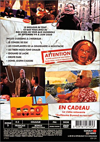 Les Guignols de l'info 99/2000 - Ras le bol les guignols [Francia] [DVD]