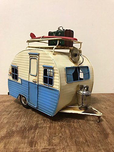 Lesser & Pavey Vintage Efecto Lata Metal Clásico Caravana Camper Remolque Modelo – Vintage Transporte Collection