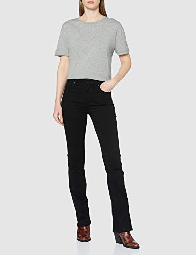 Levi's 725 High Rise Bootcut Vaqueros Corte de Bota, Negro (Black Sheen 0032), W28/L34 (Talla del Fabricante: 28 34) para Mujer