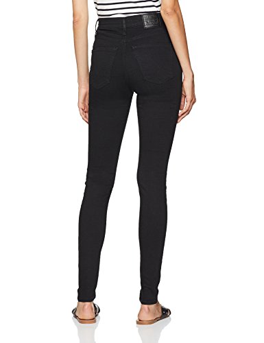 Levi's Mile High Super Skinny Vaqueros, Black Galaxy, 26W / 30L para Mujer